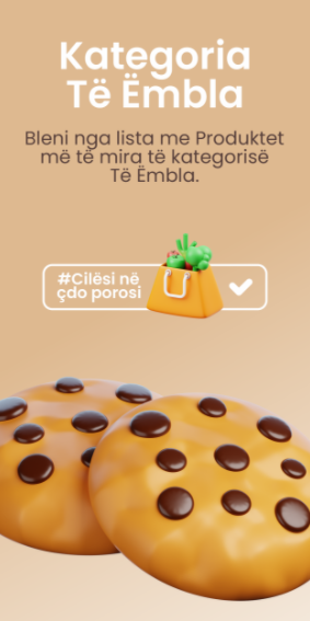 Të ëmbla - Biskotë me krem Nutella 42gr