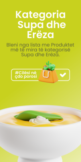 Supa dhe erëzat - Supe me perime e beut Bonito 60gr