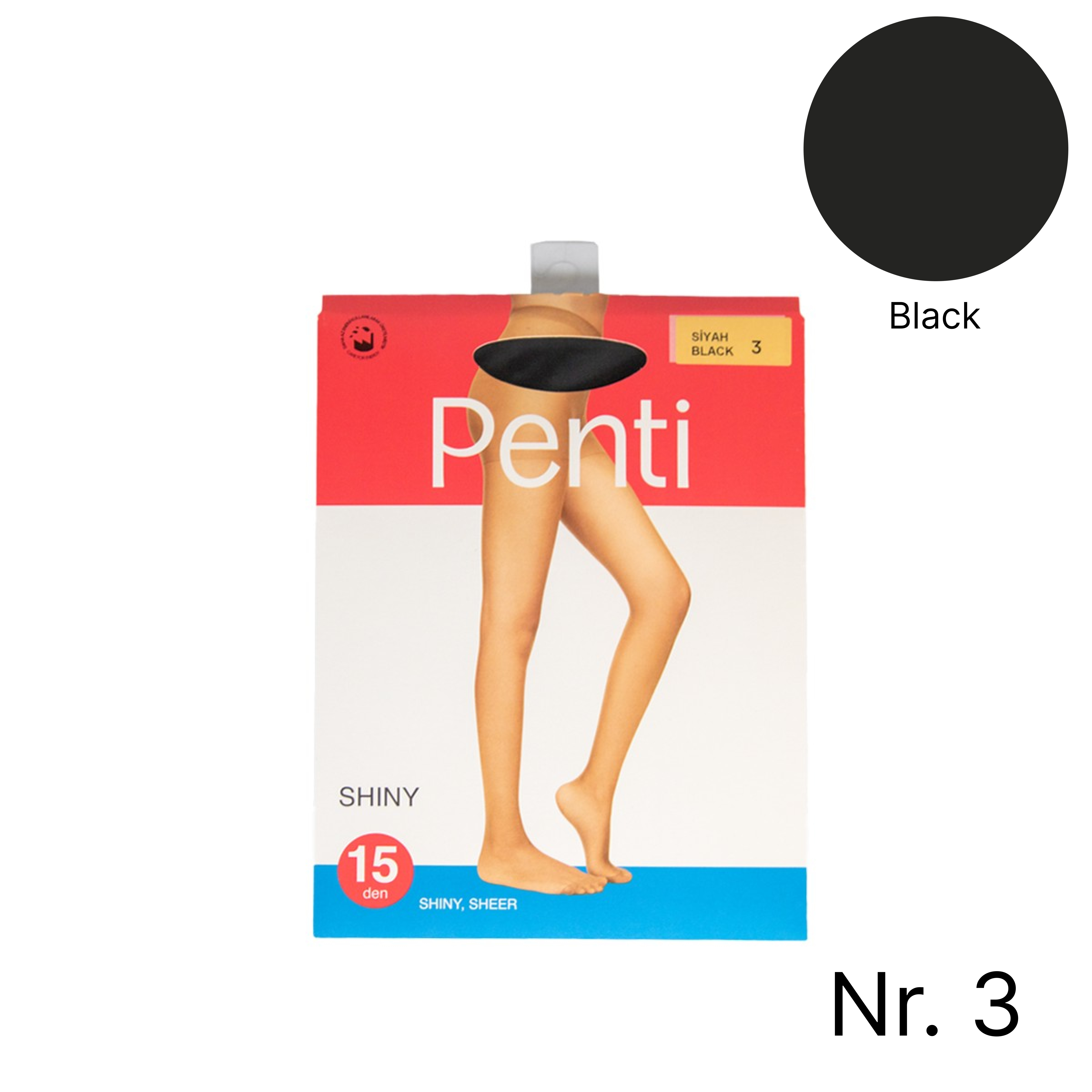 Penti  sh 15 den  Black nr 3