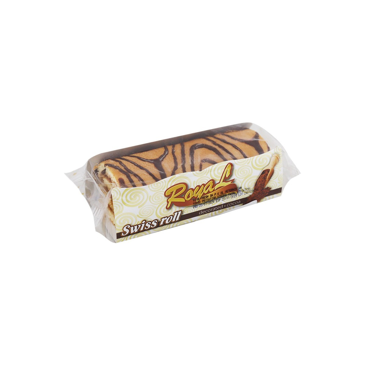 Rollade me kakao Swiss Roll Royal 150gr