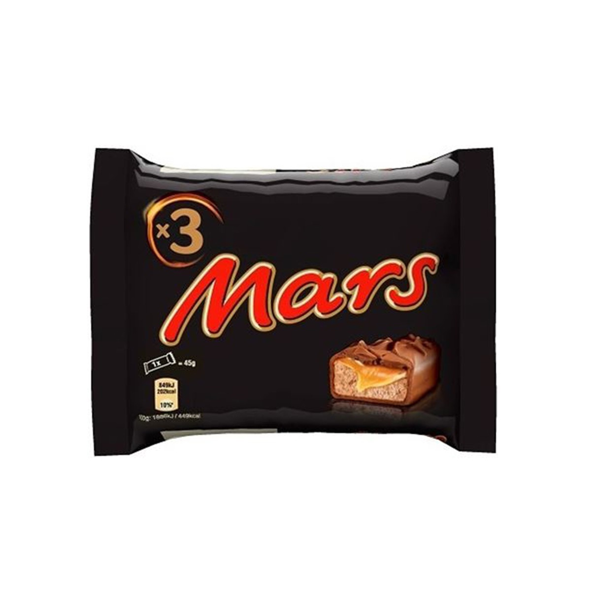 Çokollate Mars 3x45gr