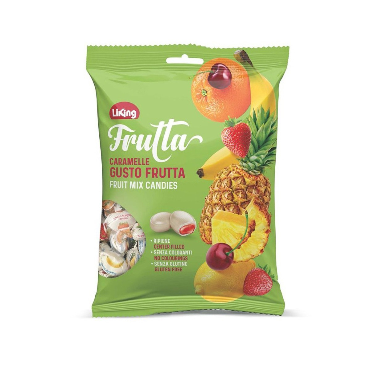 Bonbona me mix frutash Liking 150gr