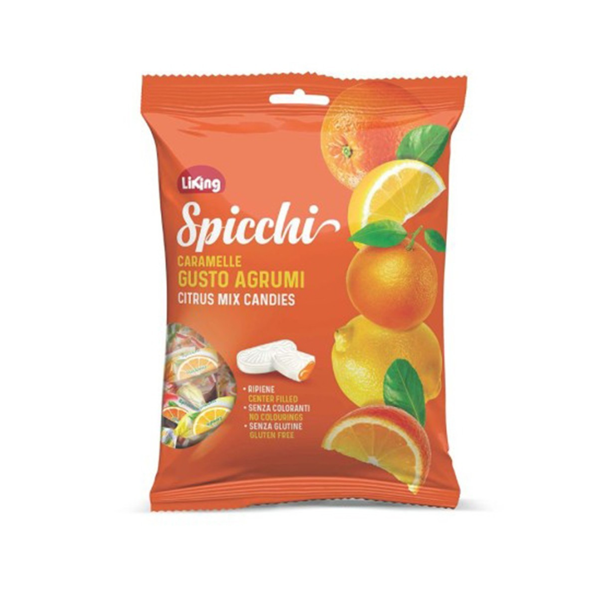 Bonbona me limon&portokall Liking 150gr