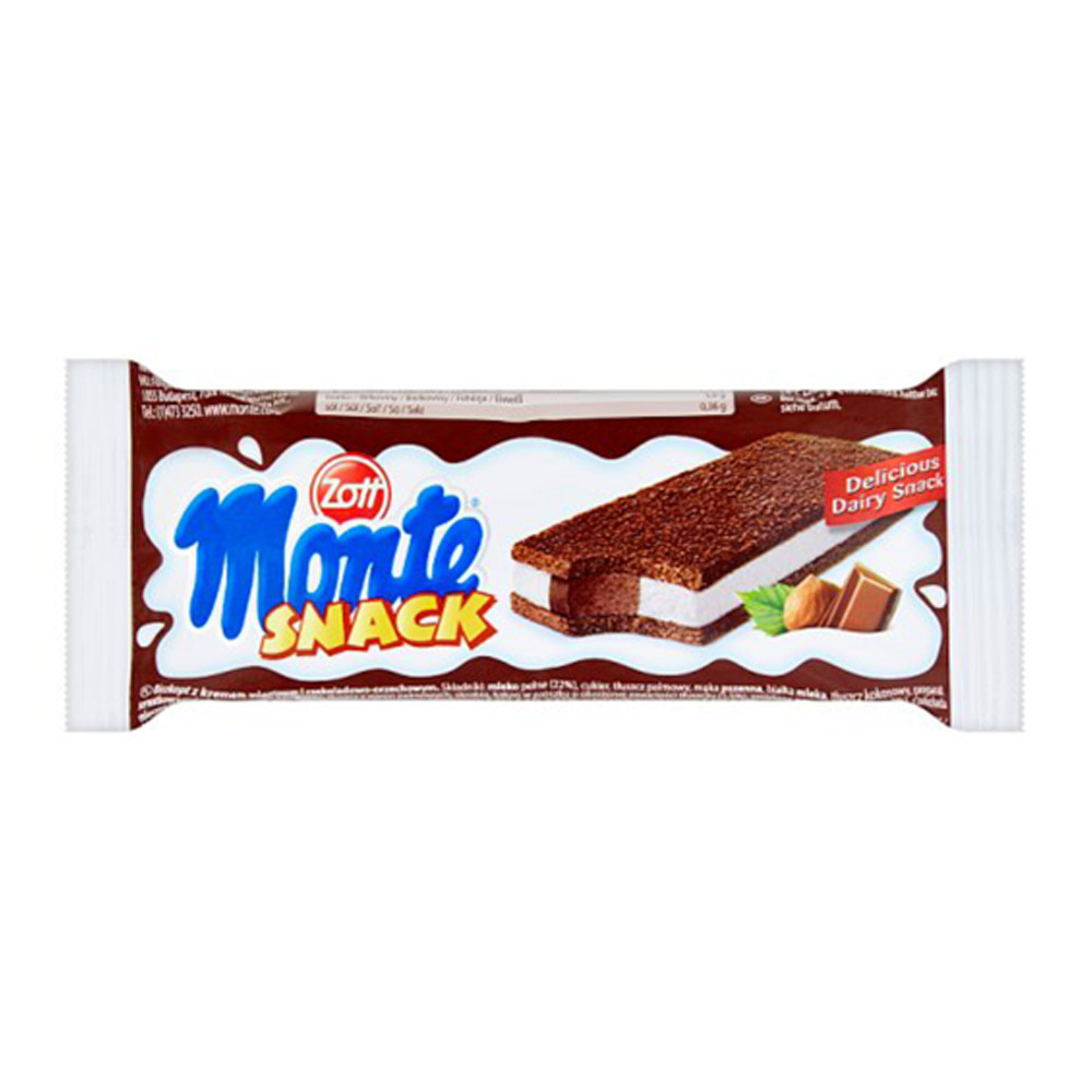 Çokollatë me lajthi snack Monte 29gr
