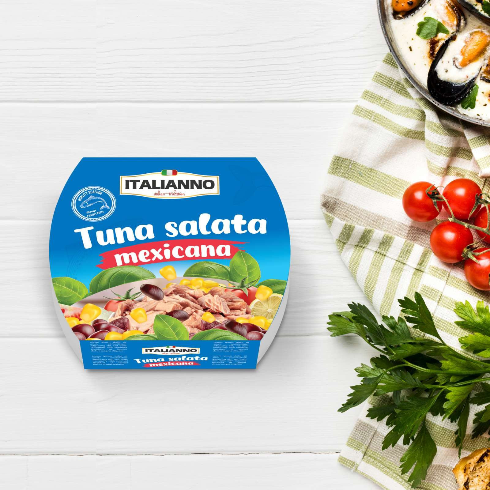 Tuna sallat mexicana Italianno 160gr