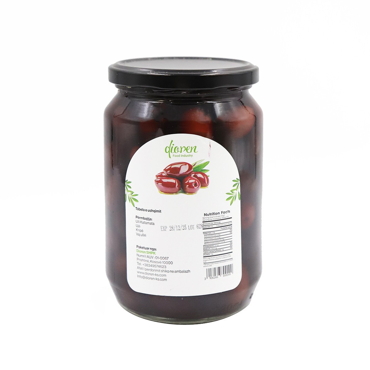 Ullinje kallamata Dioren 720gr