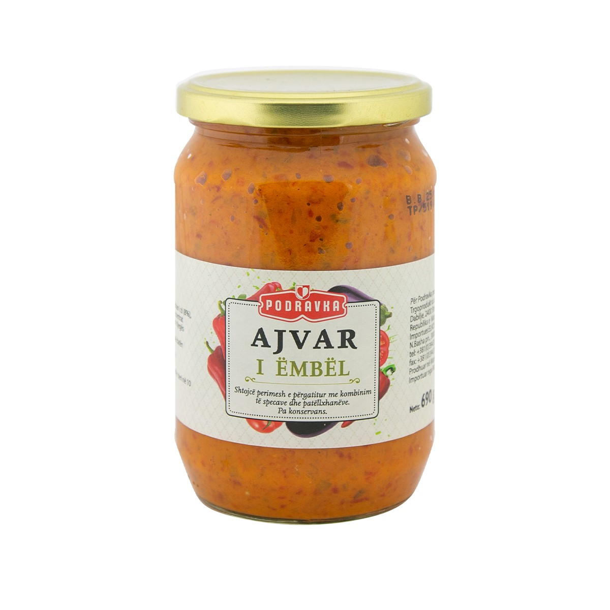 Ajvar i embel Podravka 690gr