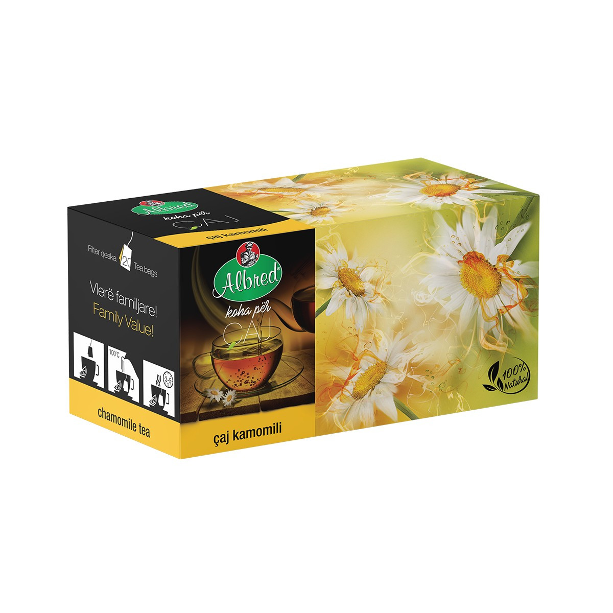 Çaj filter kamomil Albred 20f