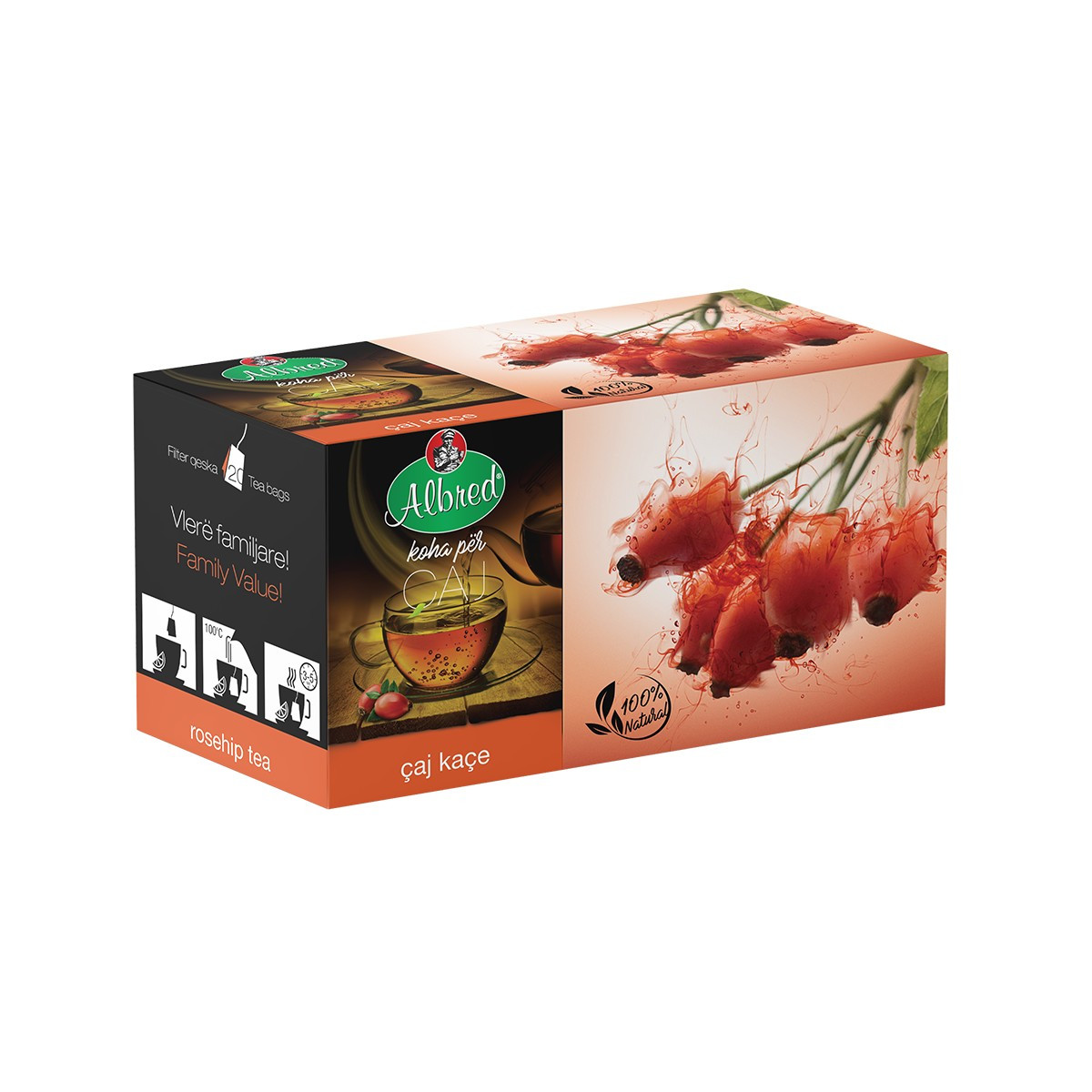Çaj filter kaçe Albred 20f