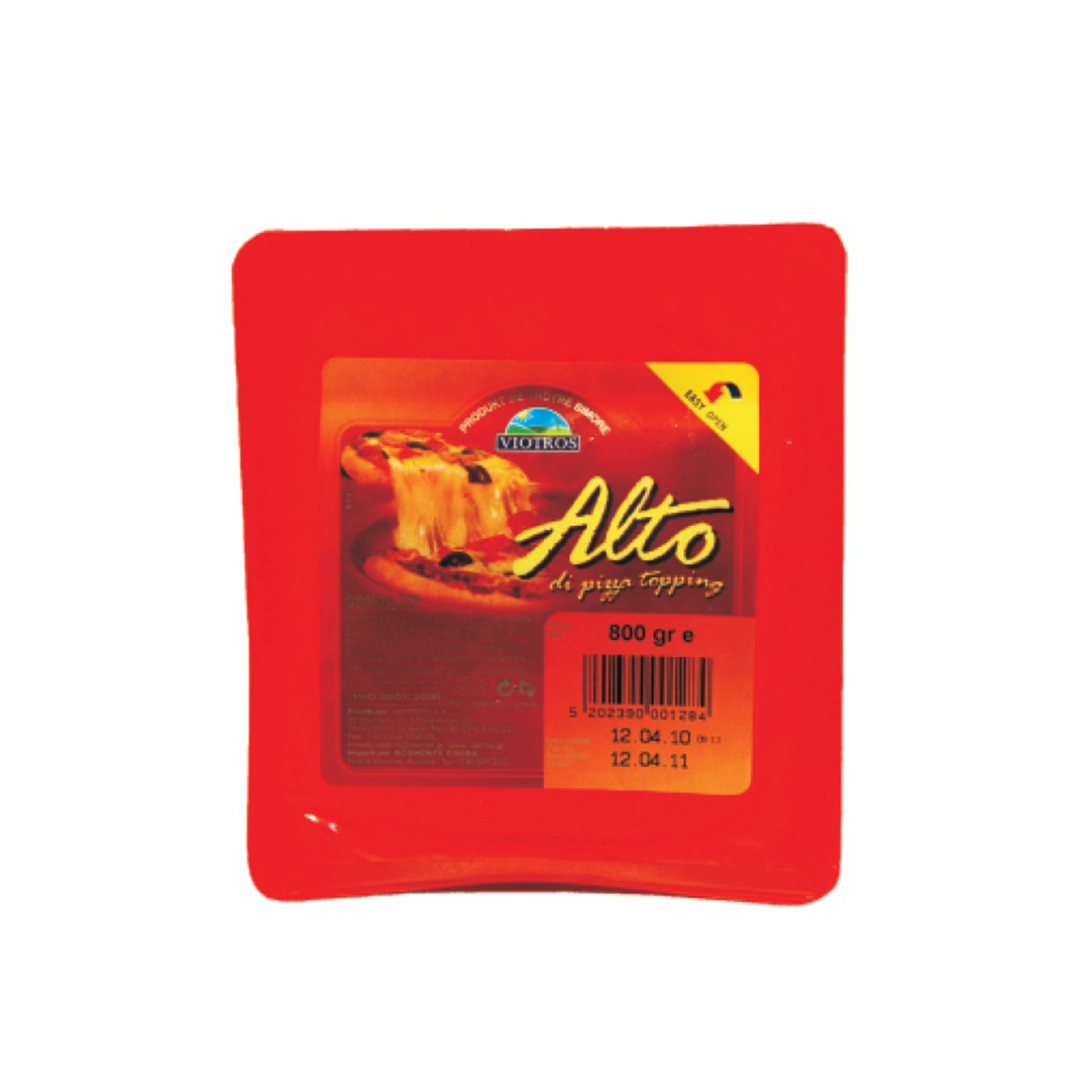 Kaqkavall Alto Di Pizza 800 gr