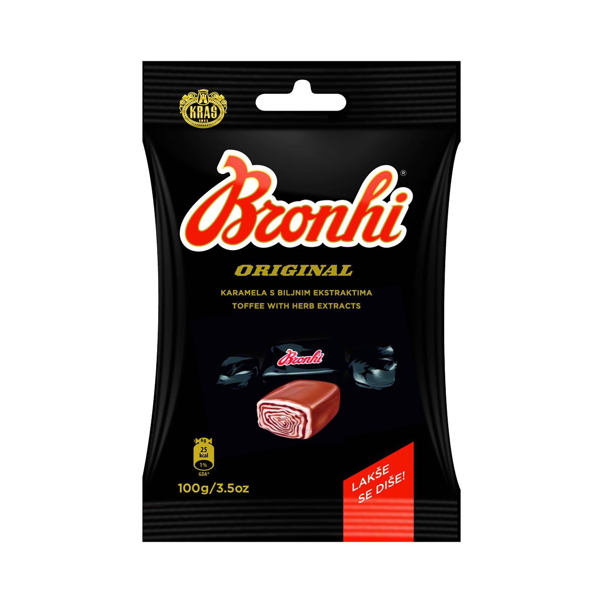 Bonbona Bronhi original Krash 100gr