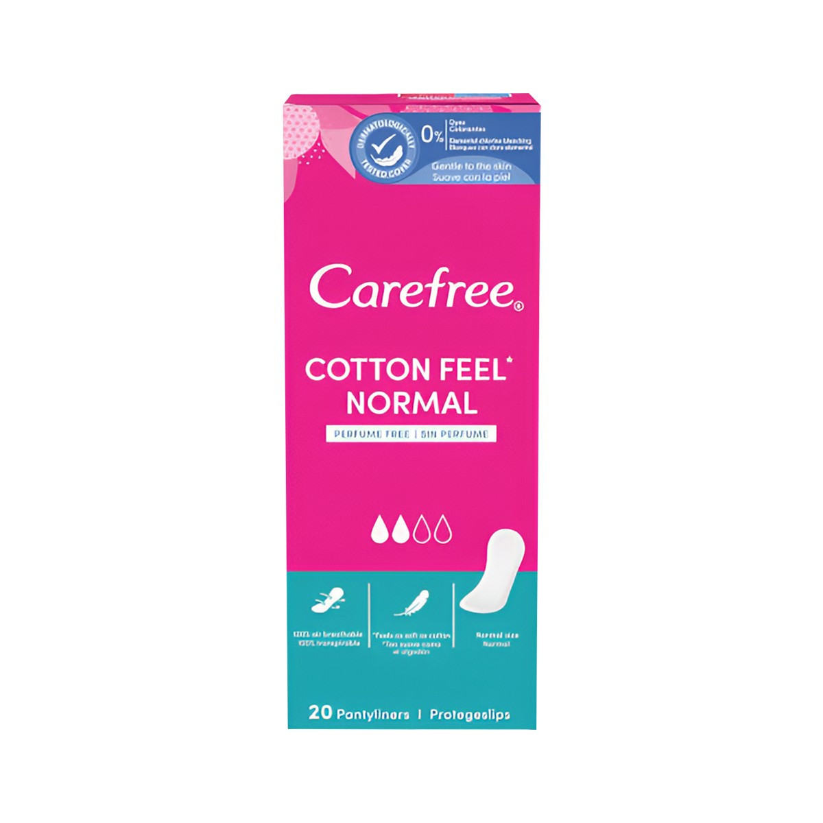 Vata higjienike Carefree N.Cotton 20cope