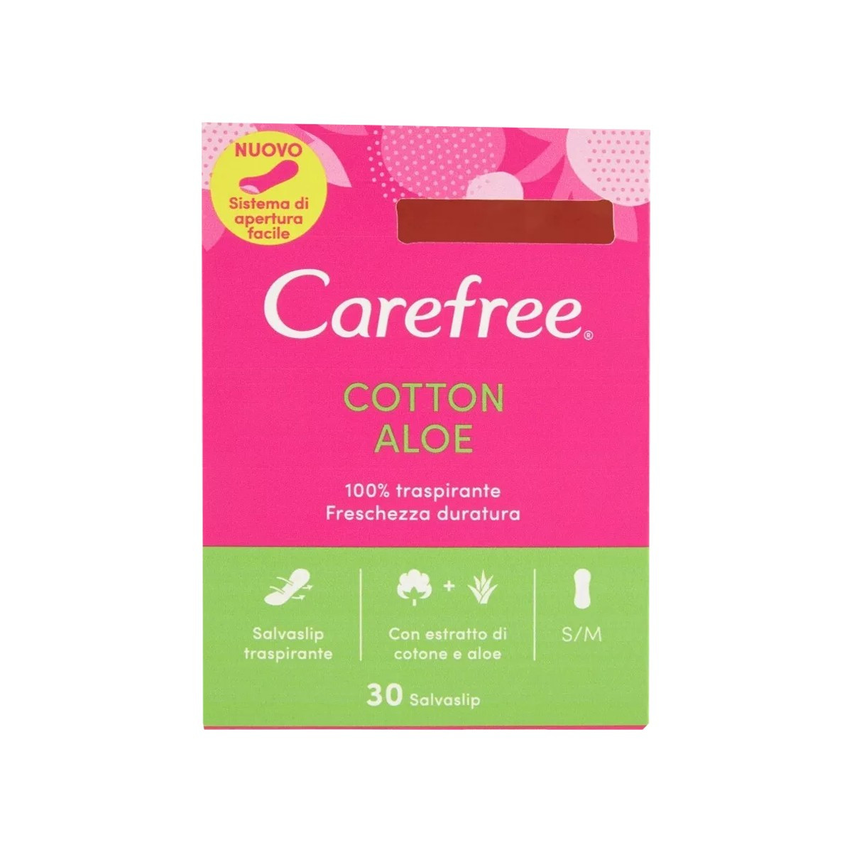 Vata ditore Carefree cotton Aloe 30cop