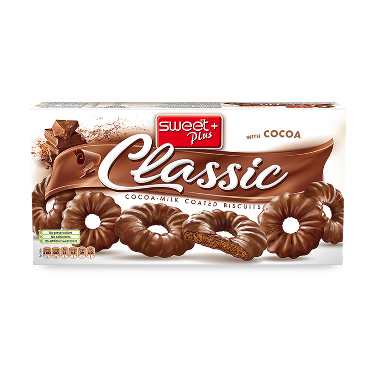 Biskota me kakao Classic SweetPlus 170gr