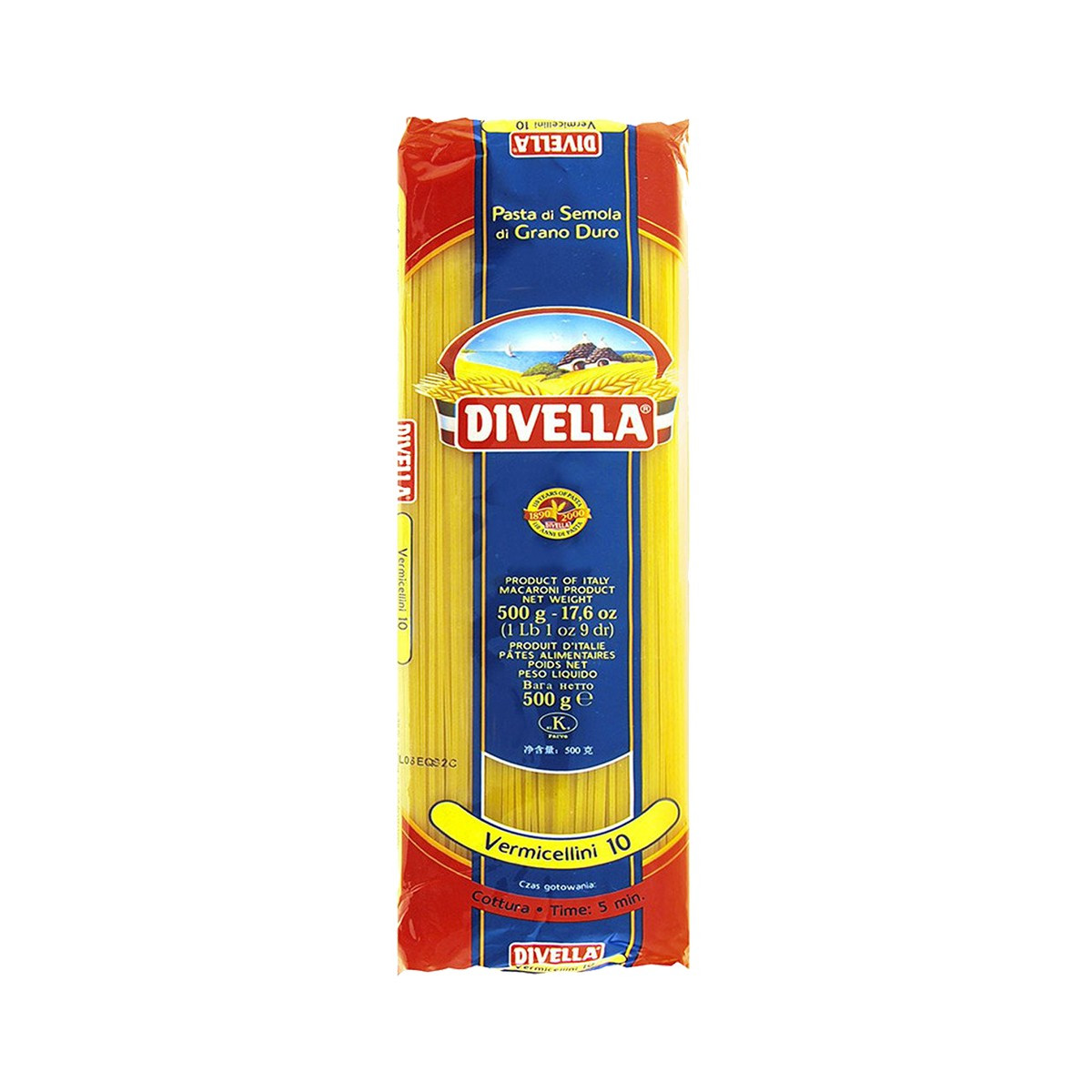 Shpageta 10 Divella 500gr