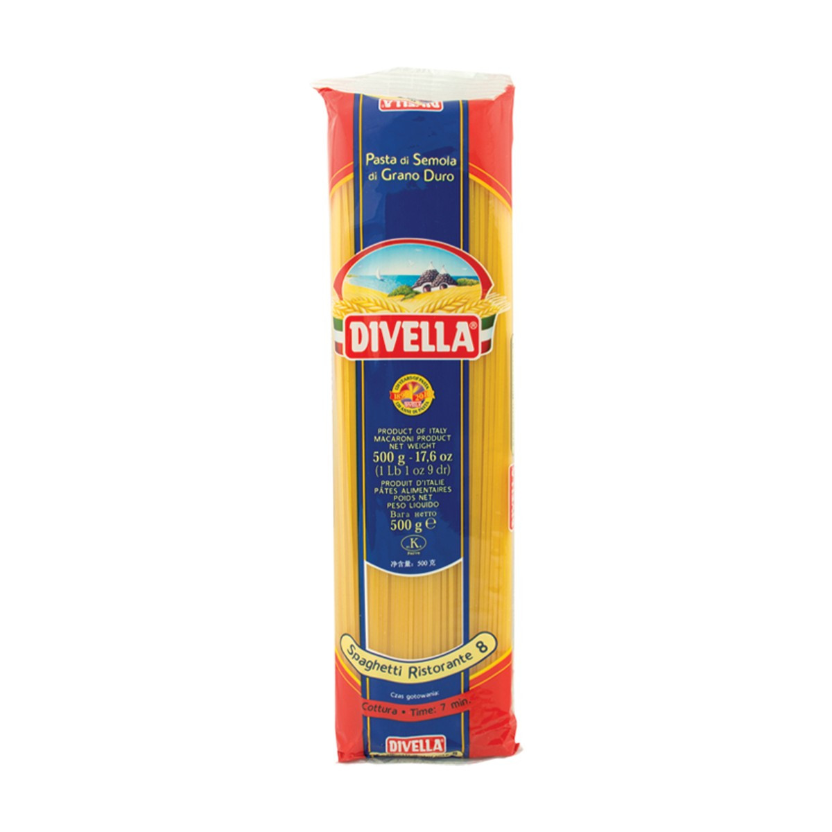 Shpageta 8 Divella 500gr
