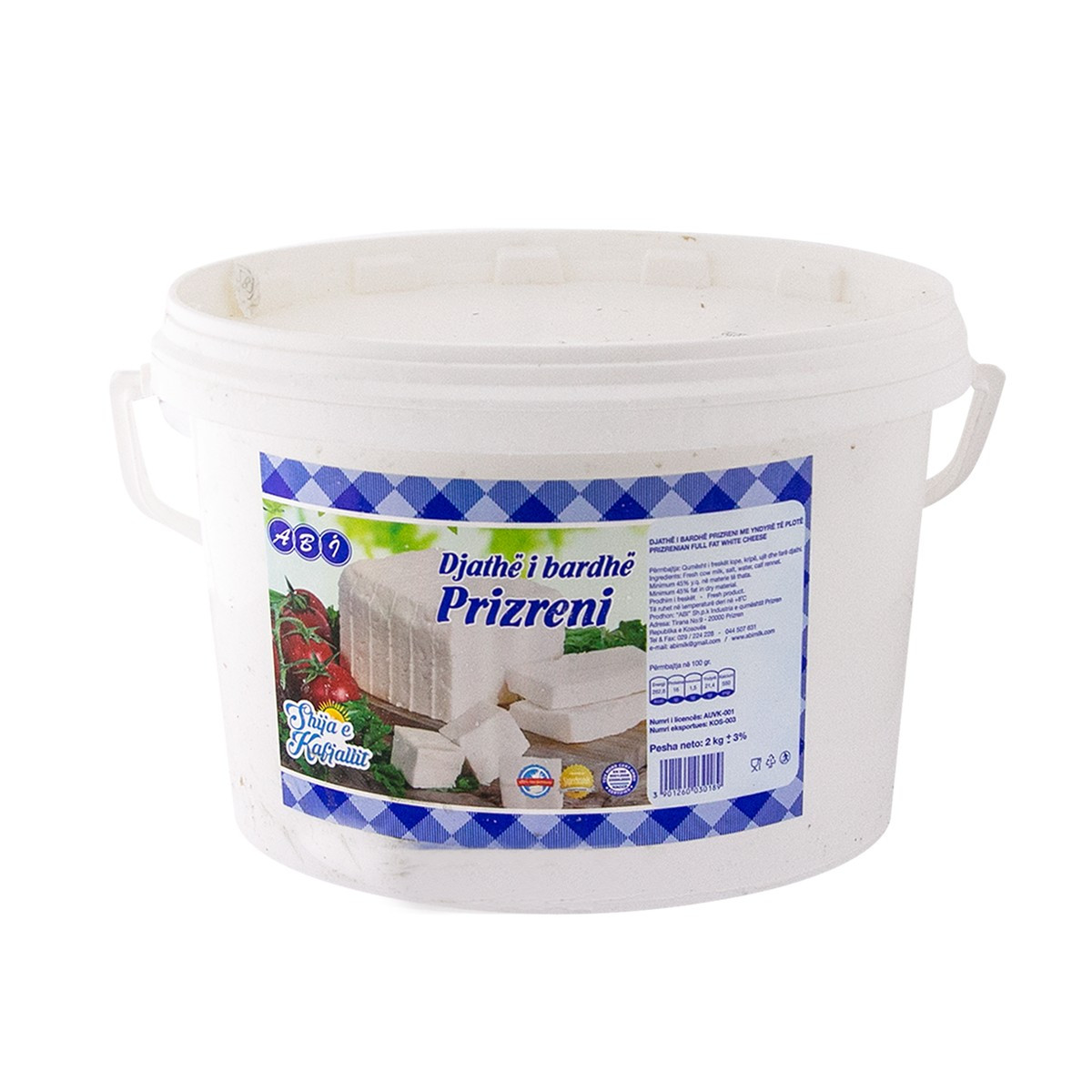 Djath I bardhe Abi 2kg