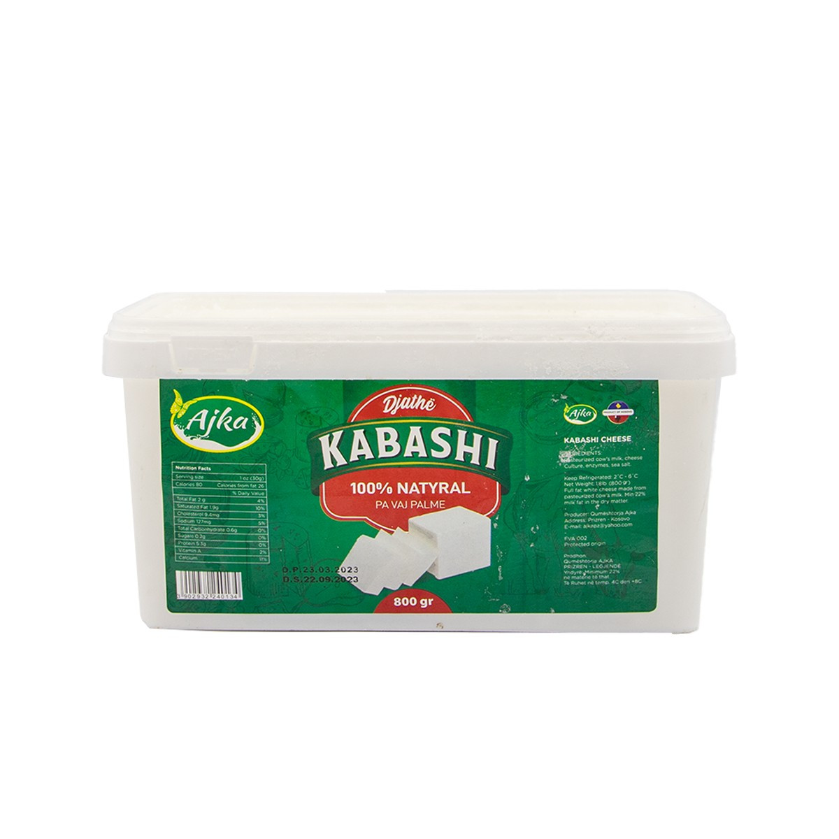 Djath Kabashi Ajka 800gr