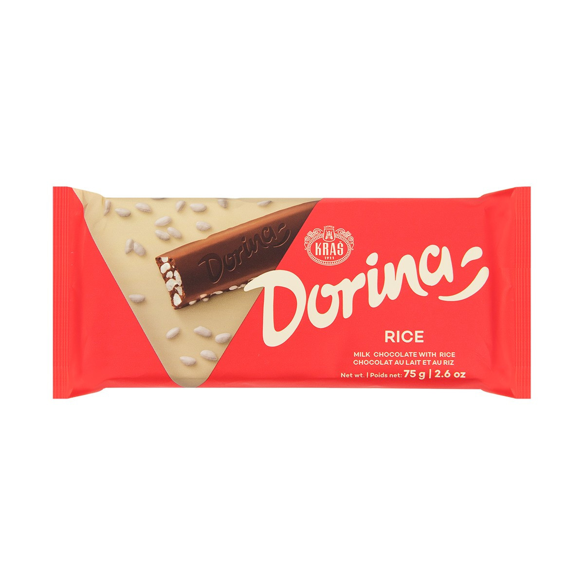 Çokollate me oriz Dorina 75gr