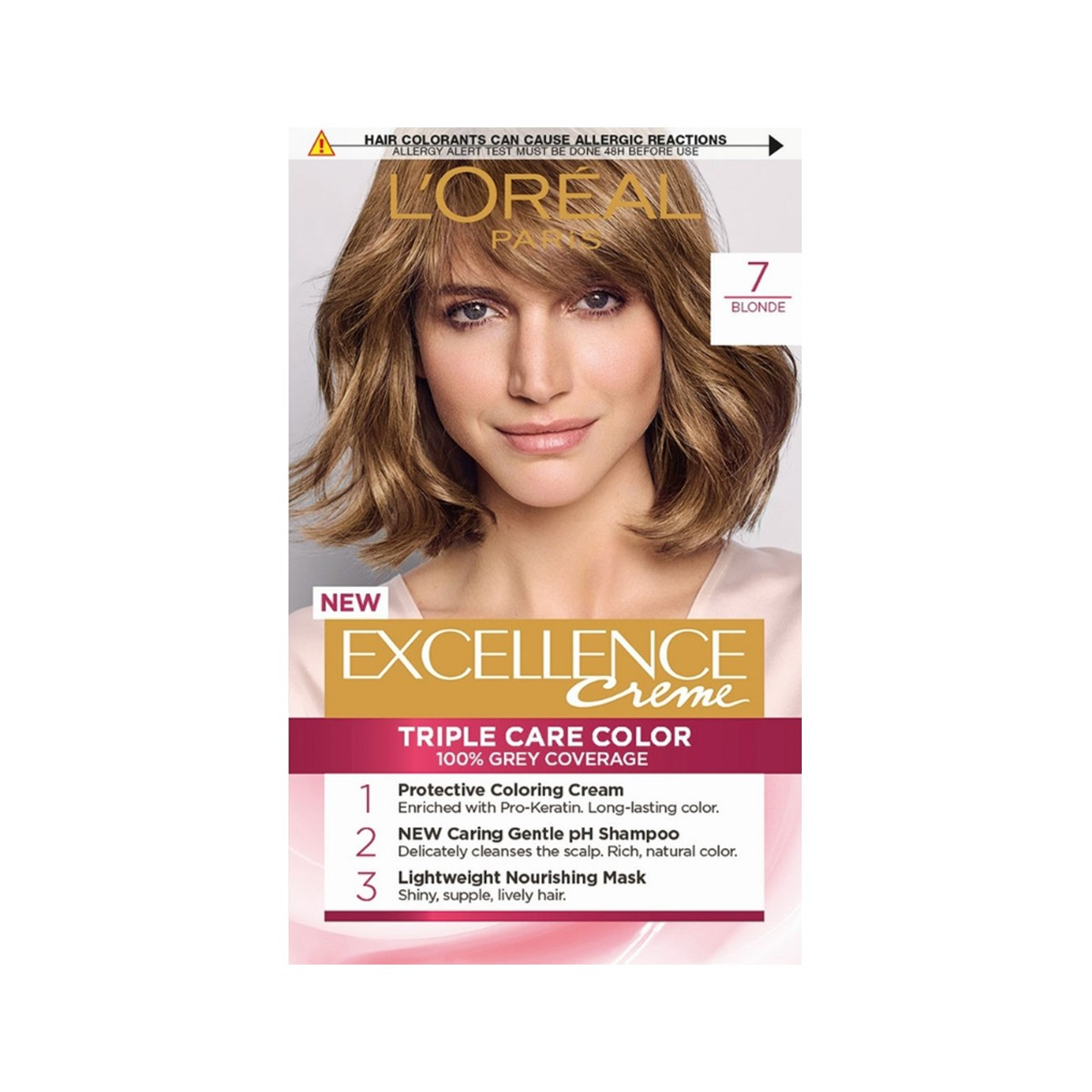 Ngjyre per floke blonde Loreal 7