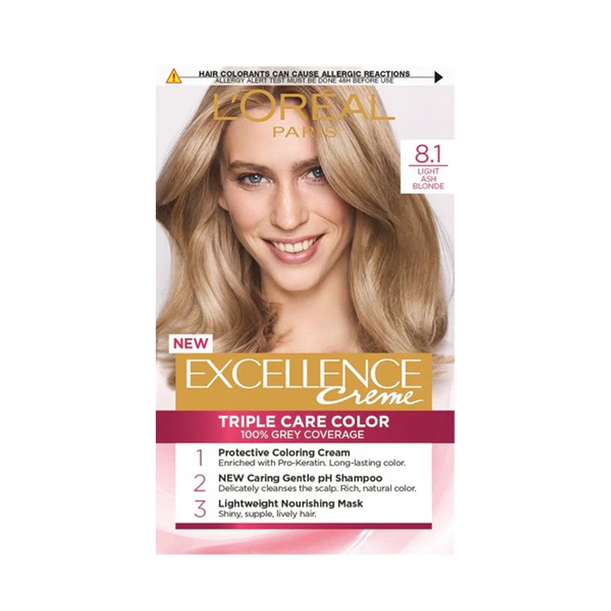 Ngjyre per floke light blonde Loreal 8.1