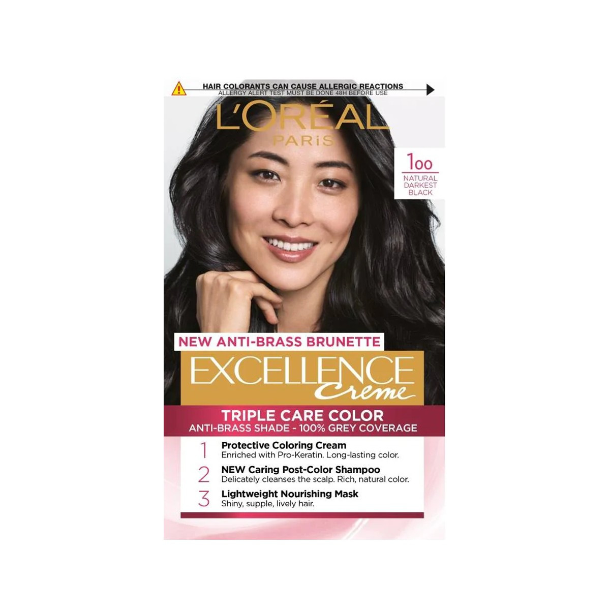 Ngjyre per floke natural black Loreal100