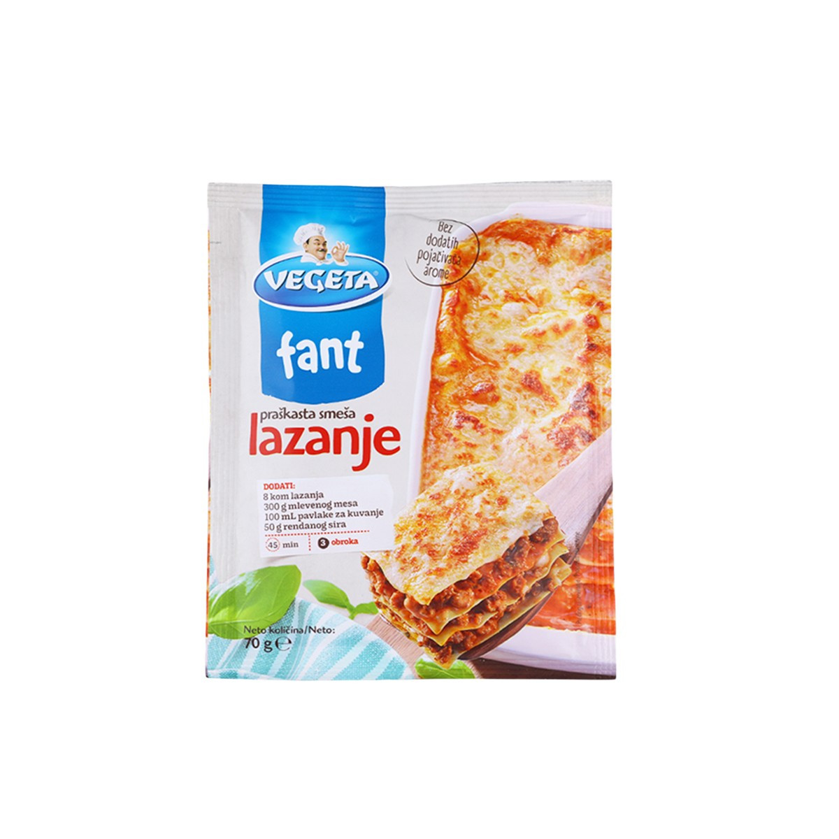 Salce per llazanje Podravka 70gr
