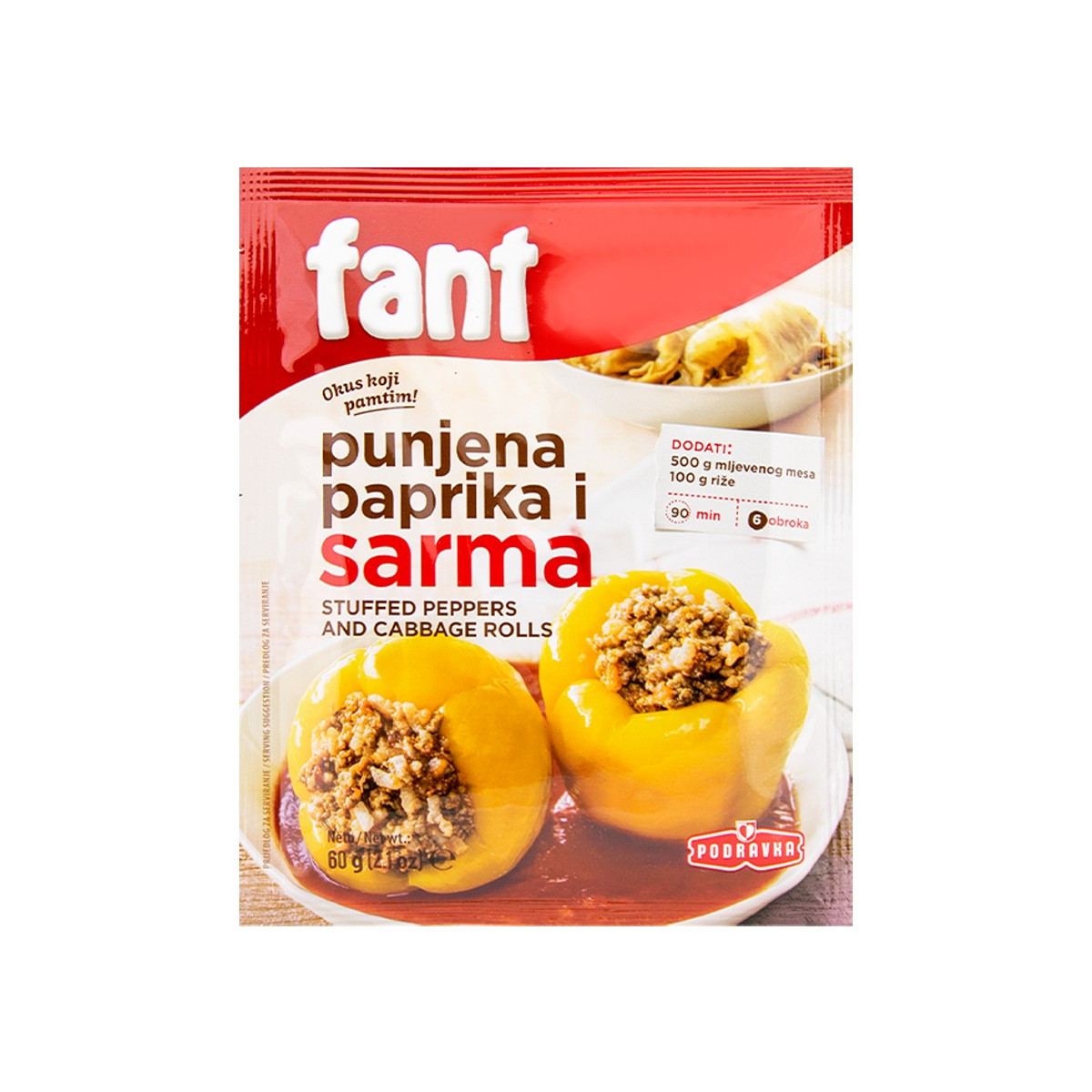 Salce per speca te mbushur Podravka 60gr