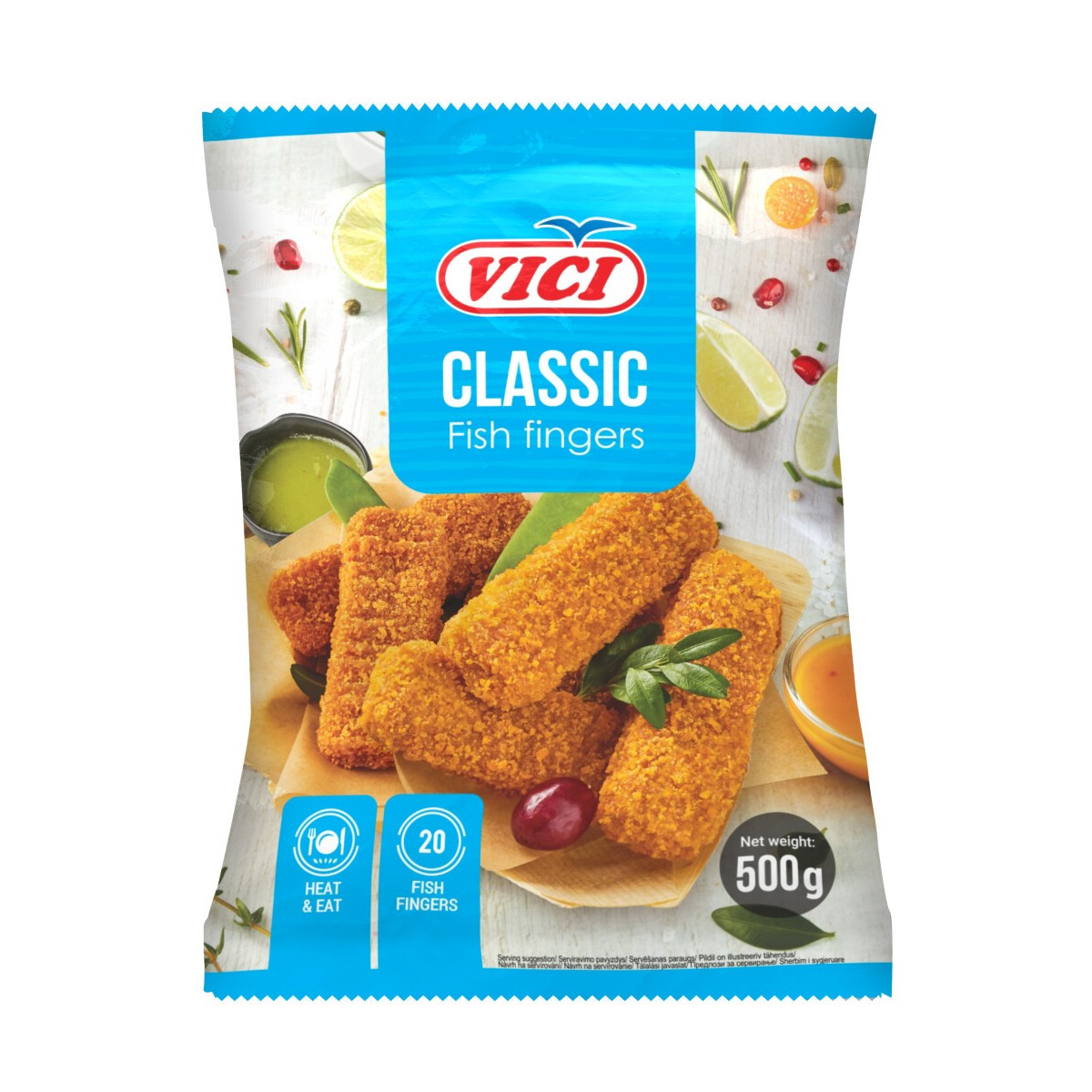 Fish fingers Vici 500gr