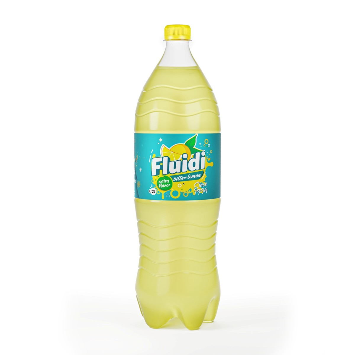 Pije e gazuar bitter lemon Fluidi 2L