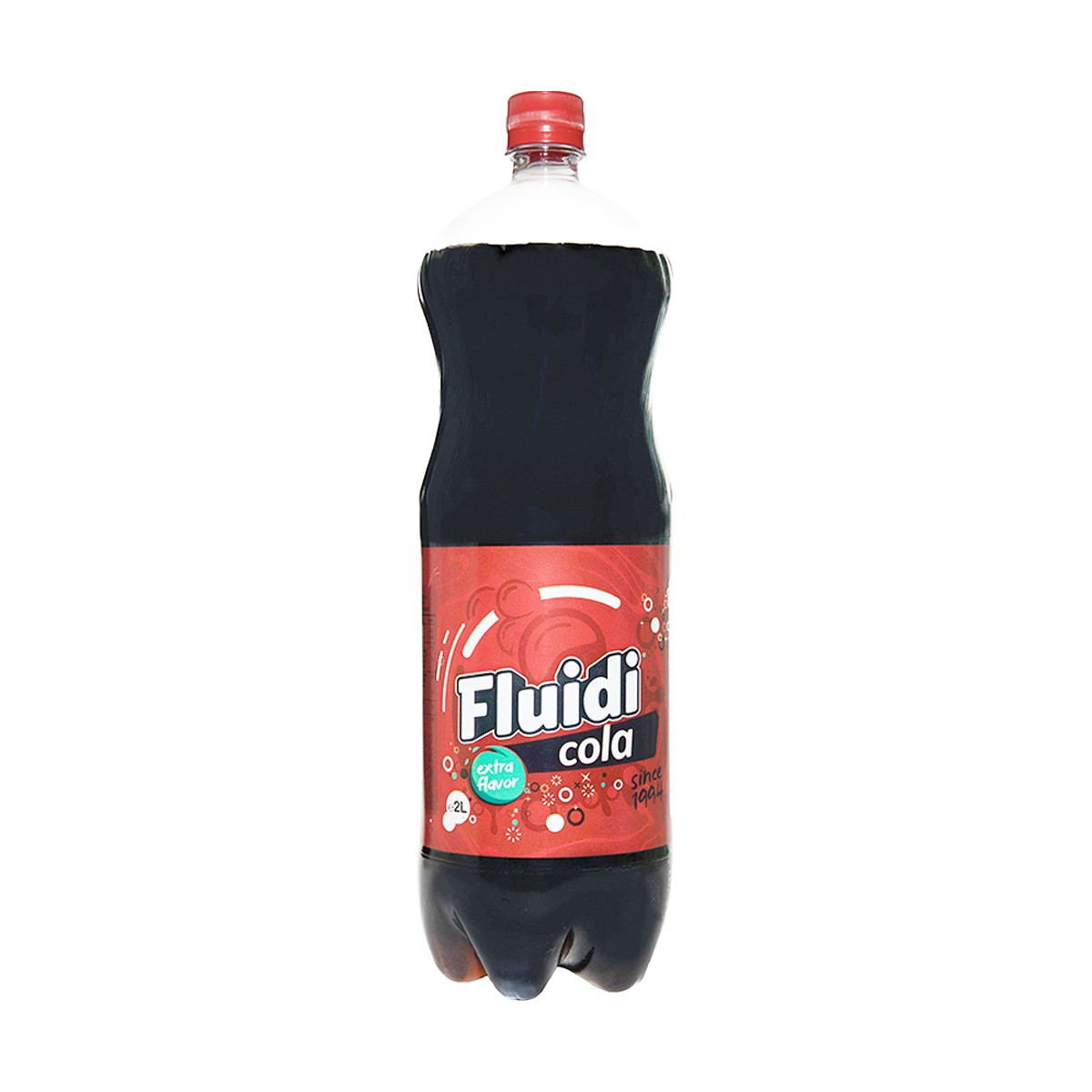 Pije e gazuar cola Fluidi 2L