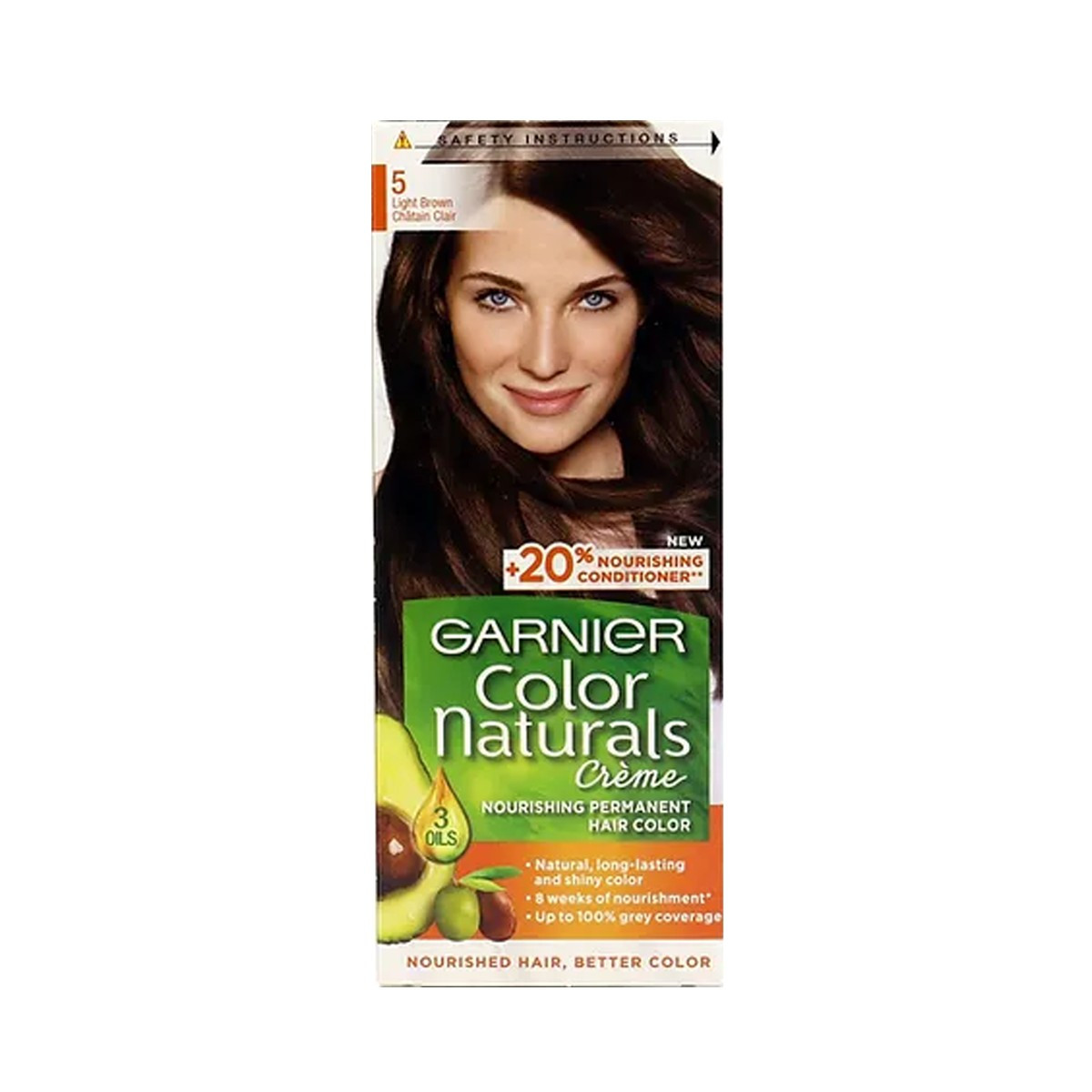 Ngjyre flokeve color natural Garnier 5.3