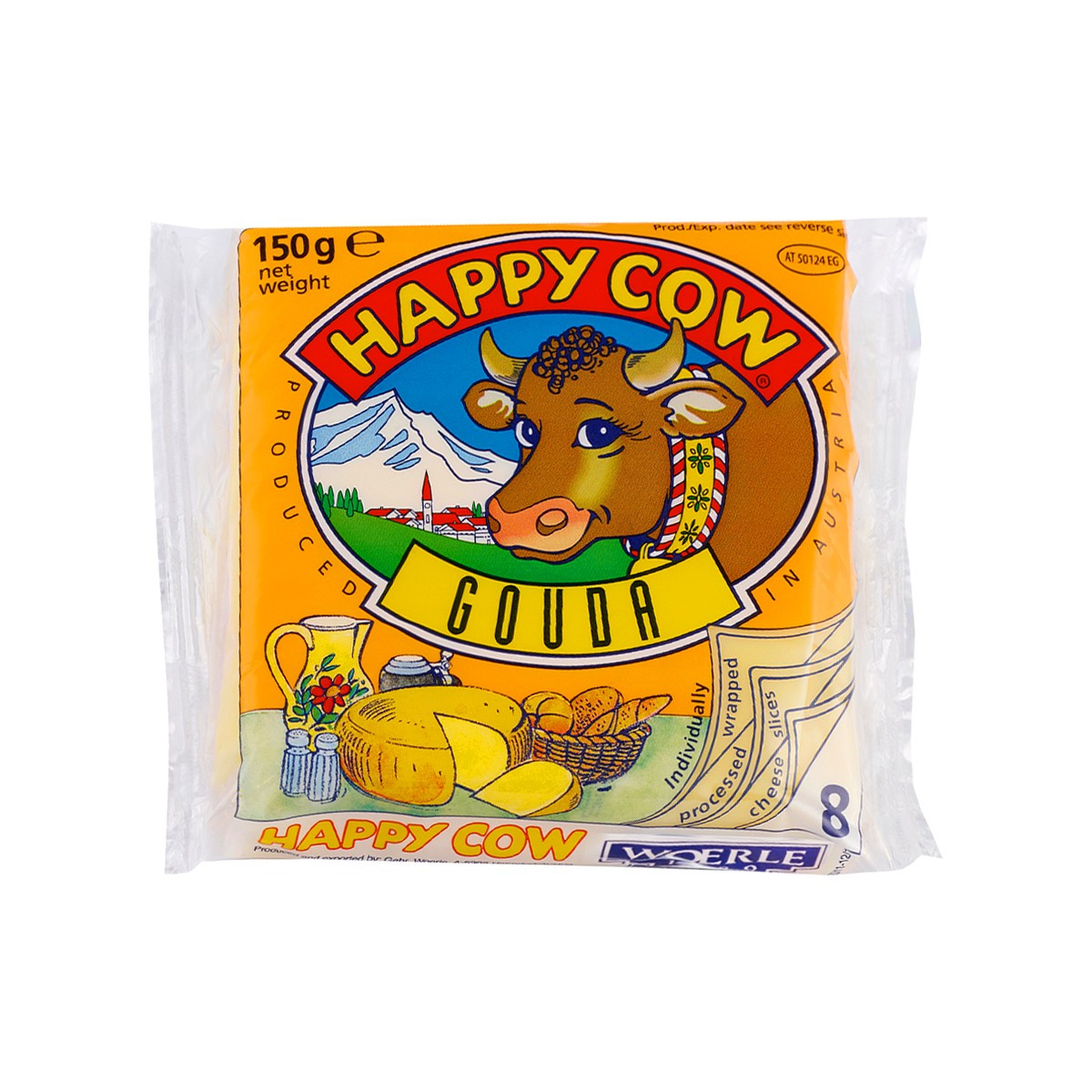 Kaqkavall Slice Gouda H.Cow 150 gr