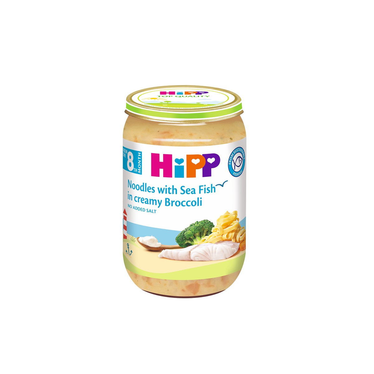 HIPP MENY PESHKU ME BROCCOLI 220gr