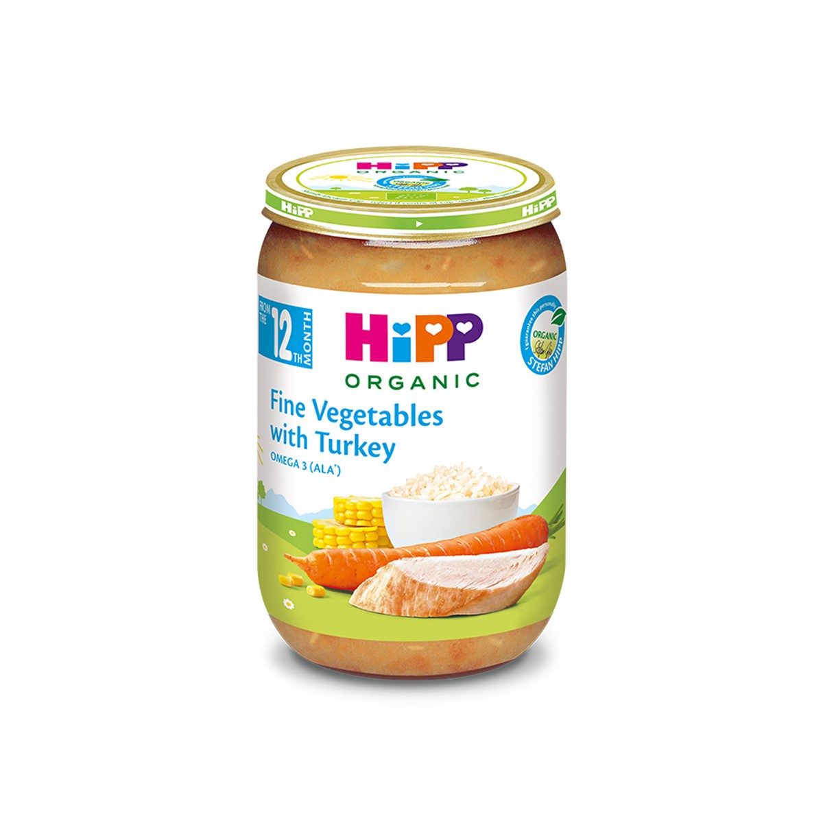 HIPP PERIME ME GJEL DETI 220gr