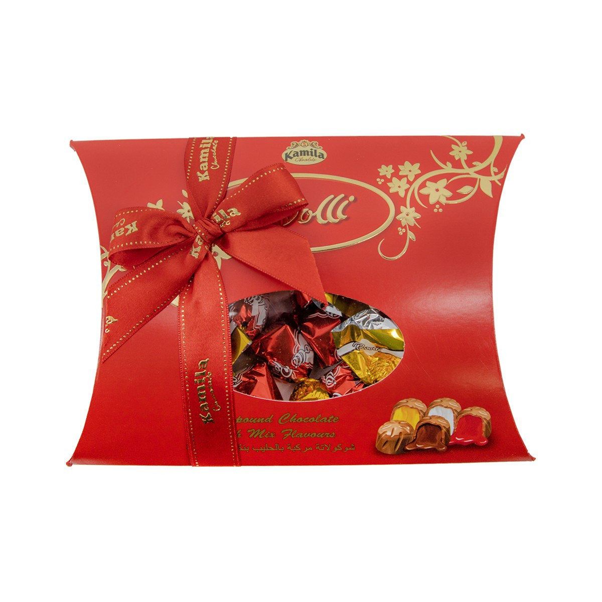 Bonbonjera e kuqe Pavolli 200gr