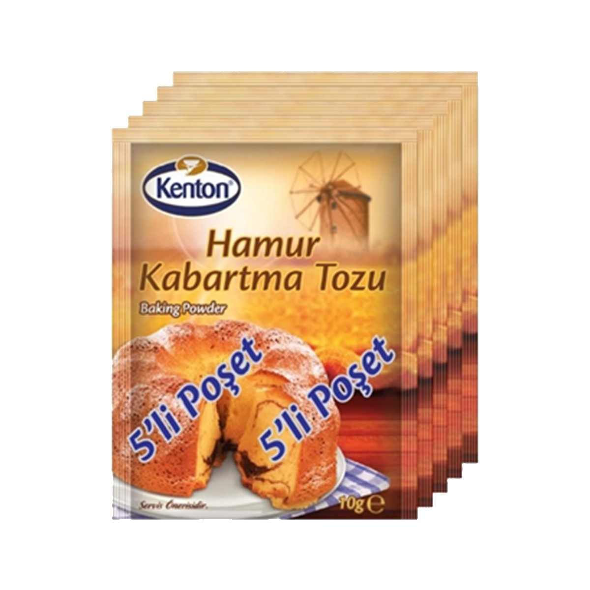 Pluhur per pjekurina Kenton 5x10gr