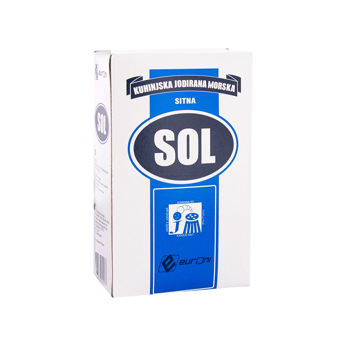 Kripe e jodizuar Euroni 900gr