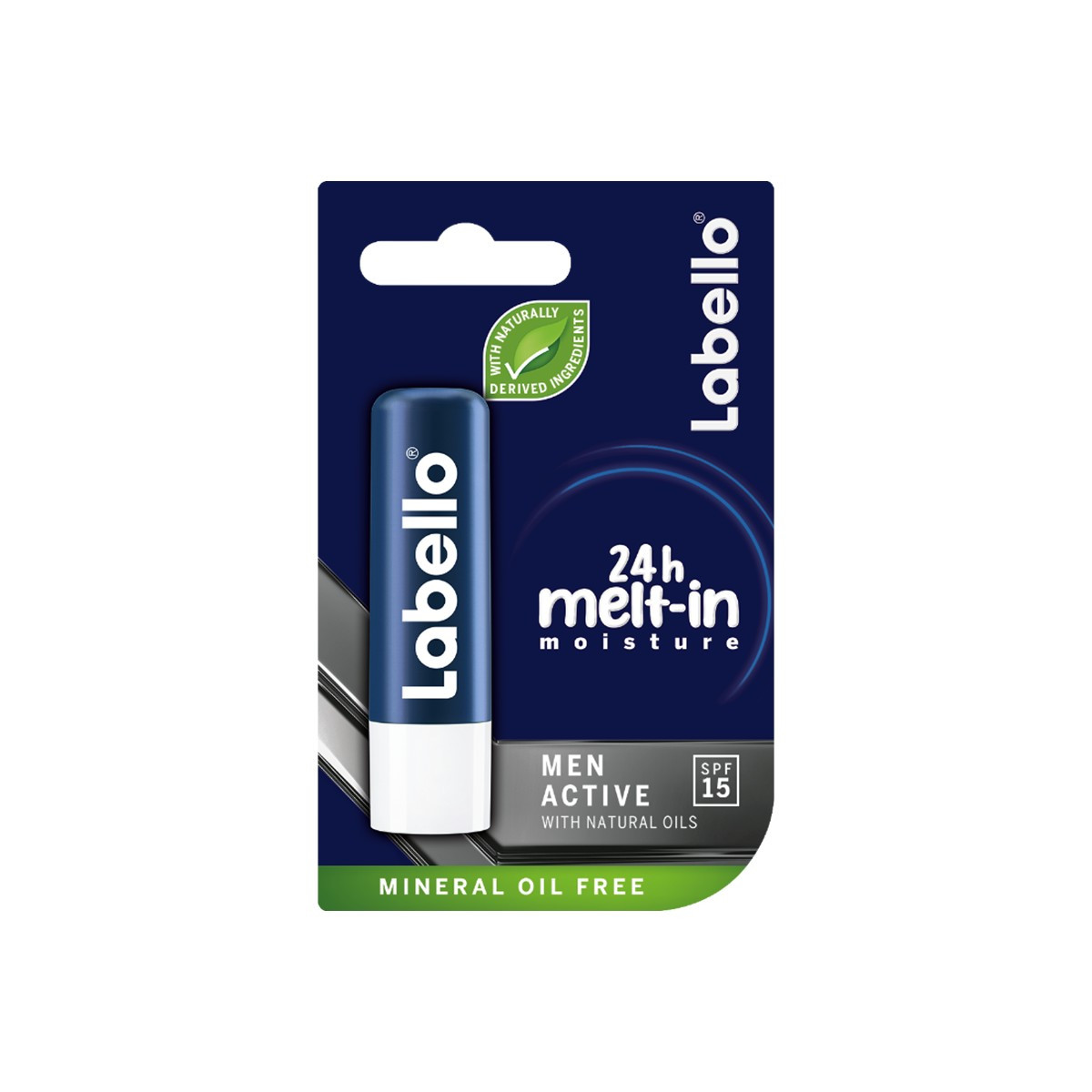 Mast per buze active for men Labello4.8g