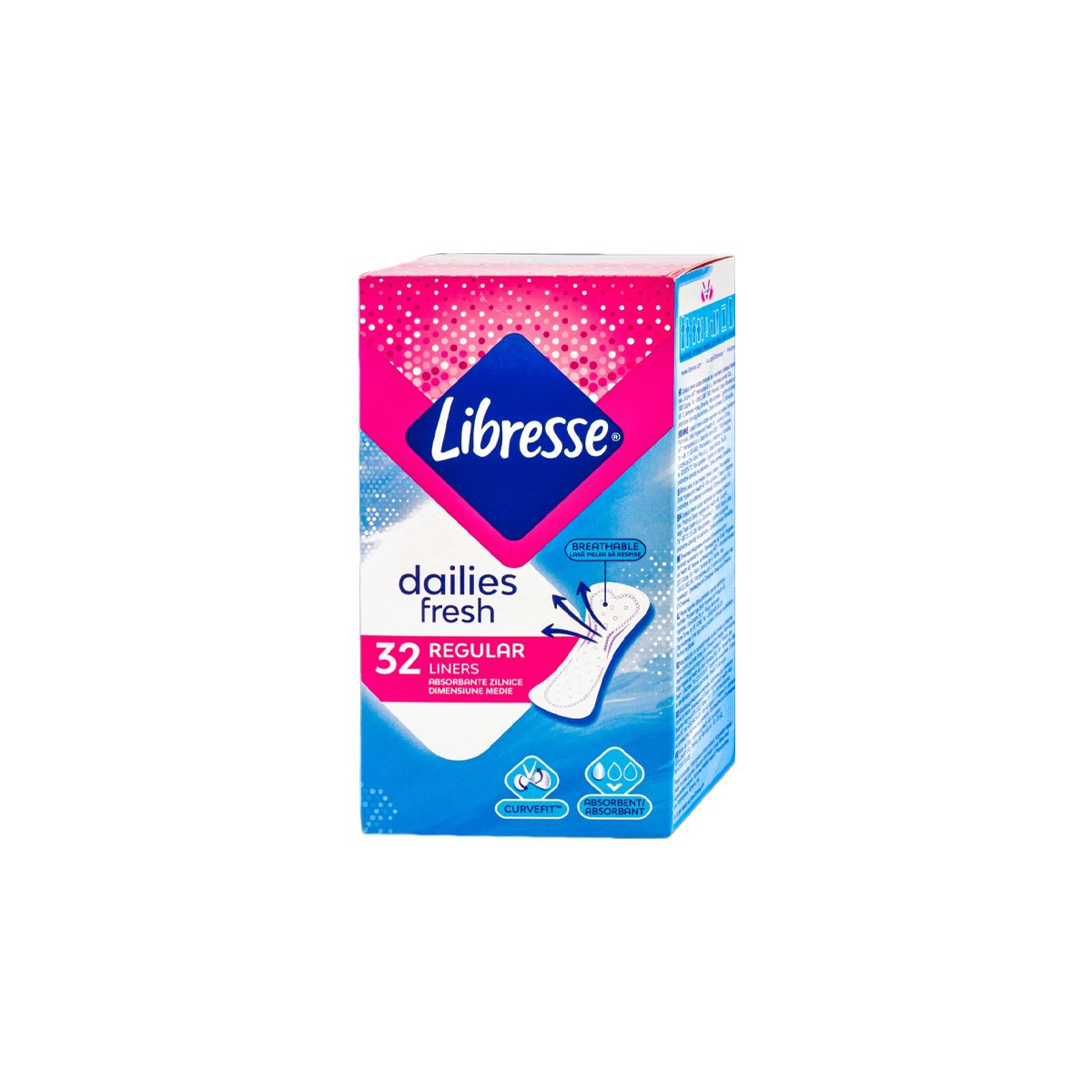 Vata dit.Libresse normal daily liner 32c