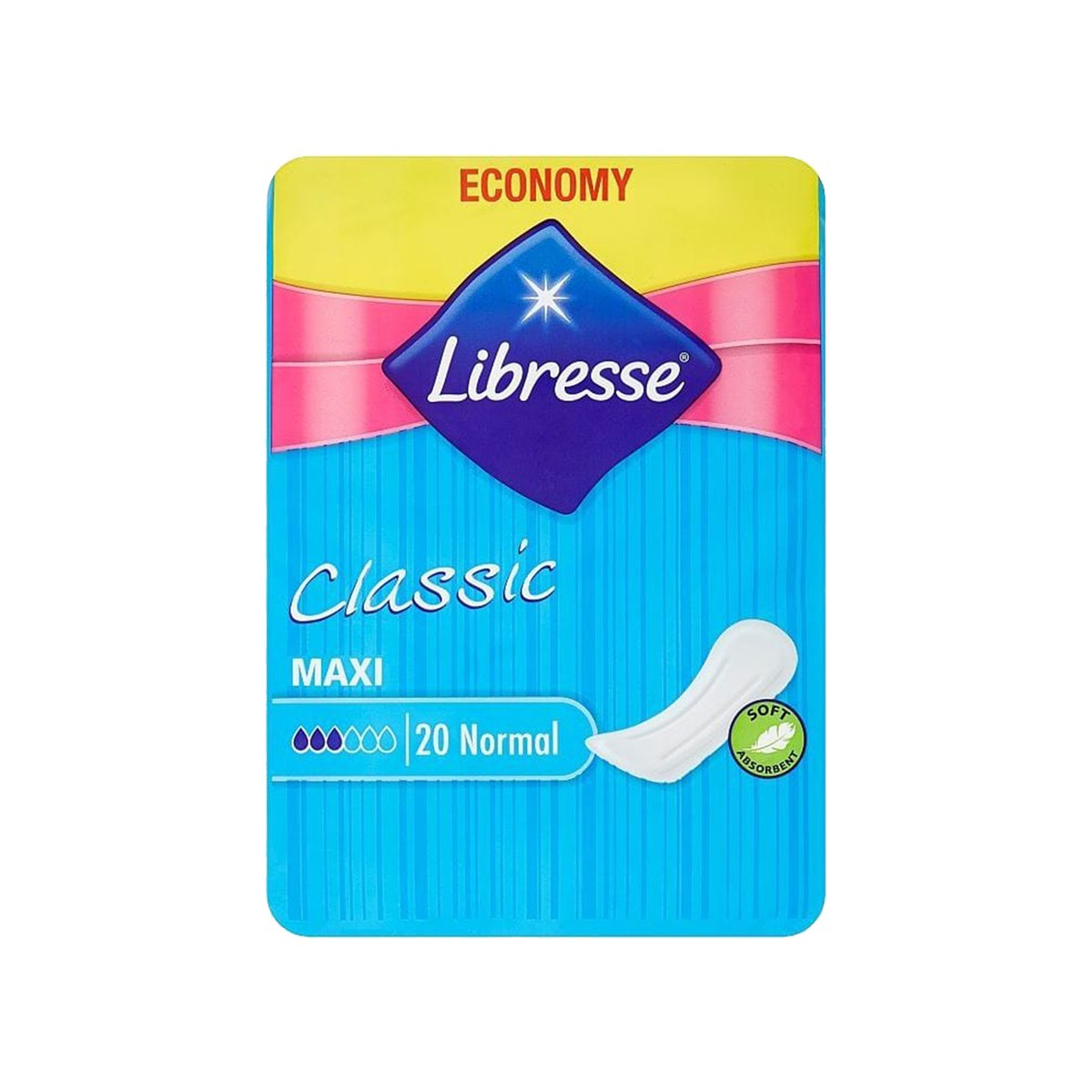 Vata higji. Libresse classic normal 20co