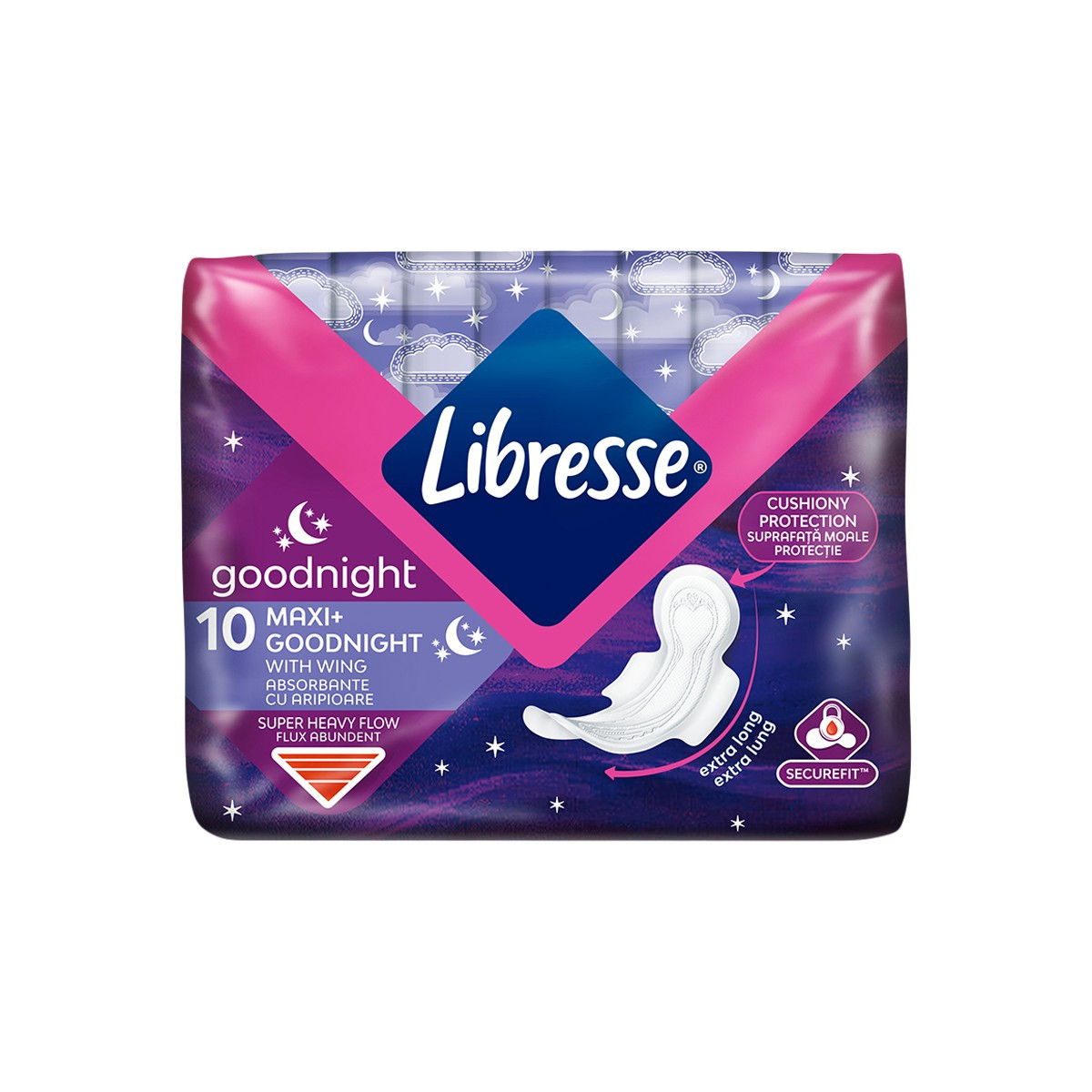 Vata higjienike Libresse good night 10co