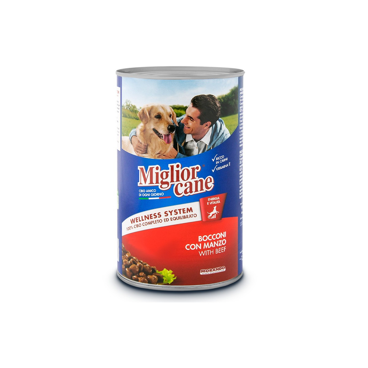 Ushqim qeni manzo Miglior Cane 1250gr