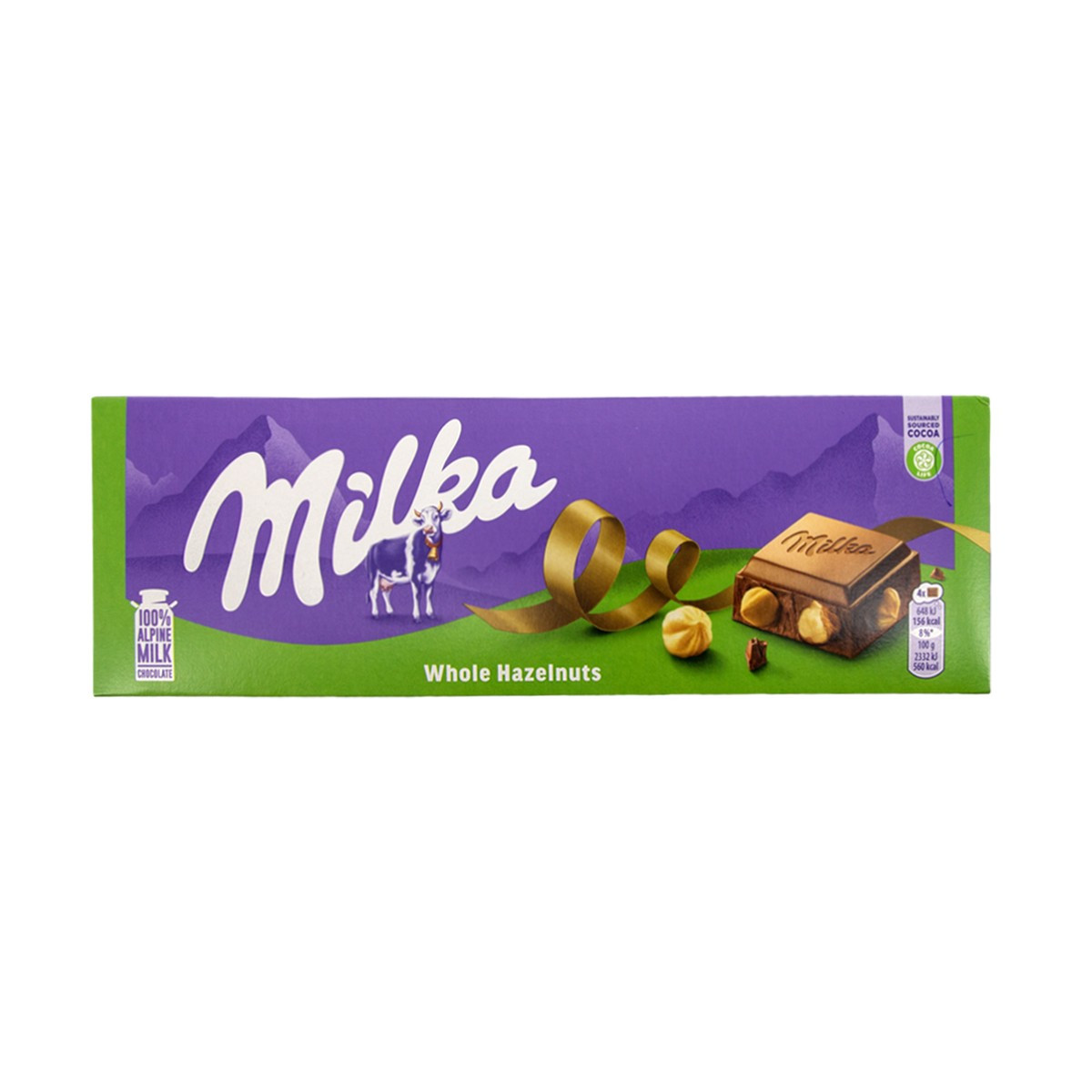Çokollate me lajthi te plote Milka 250gr