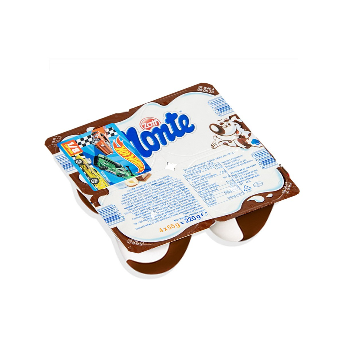 Monte Qokollade Zott 55gr