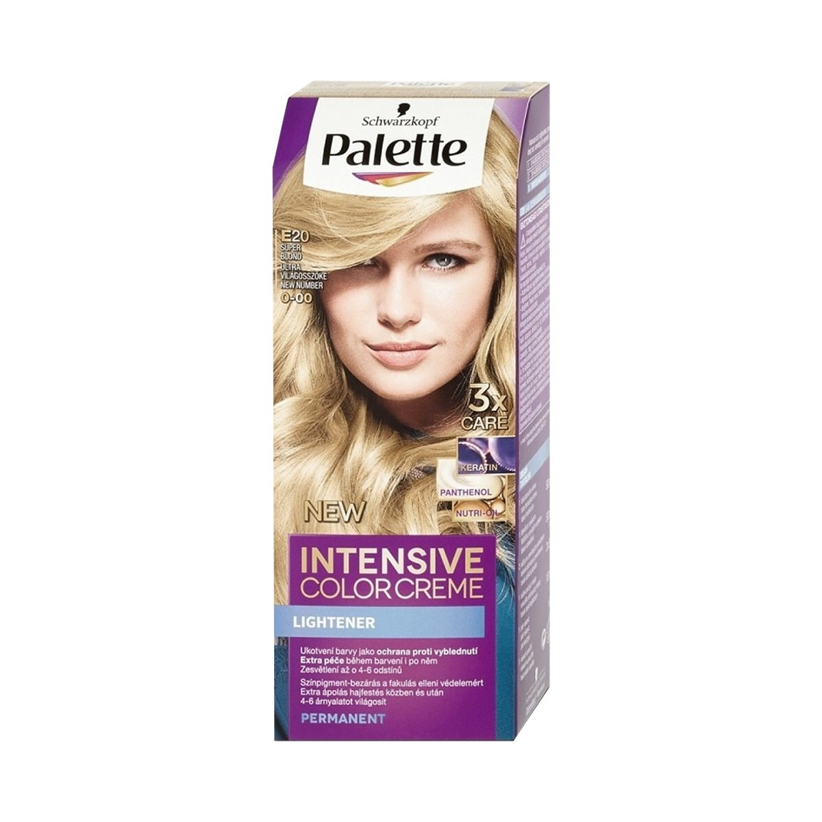 Ngjyre Flokve Palette Intensive E20