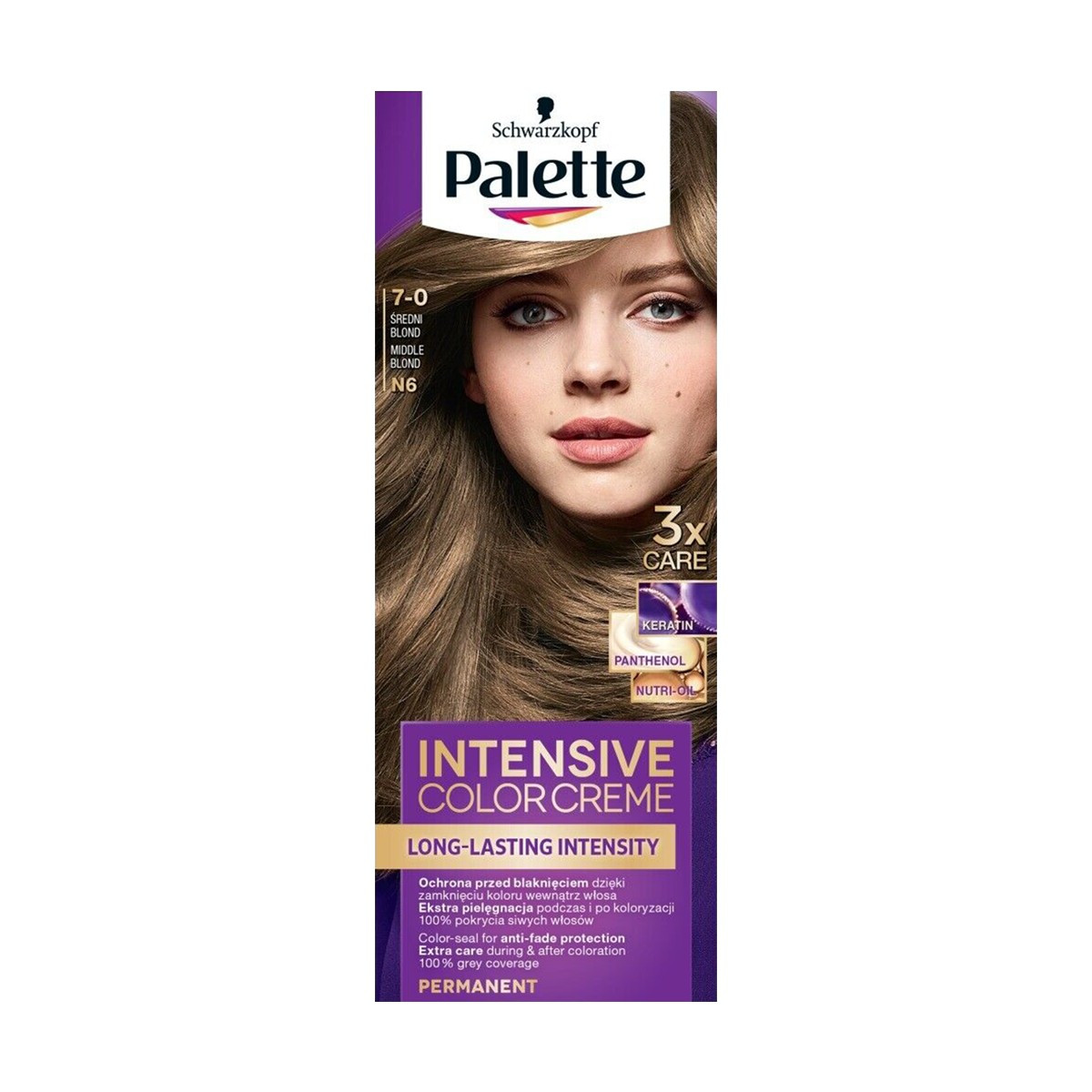 Ngjyre Flokve Palette Intensive 7-0