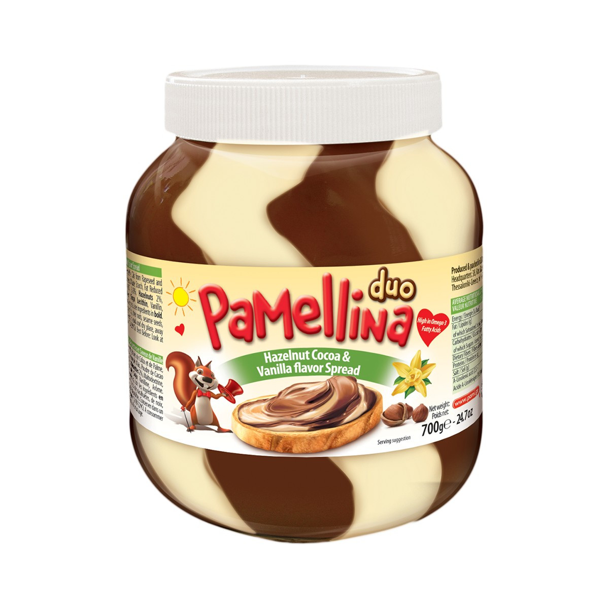 Kakao krem dyngjyrësh Pamellina 700gr
