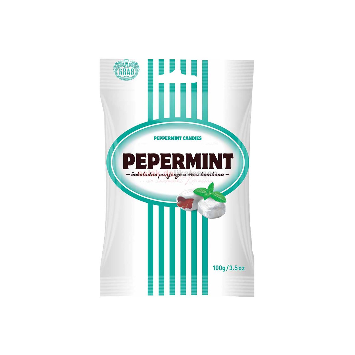 Bonbona pepermint Krash 100gr