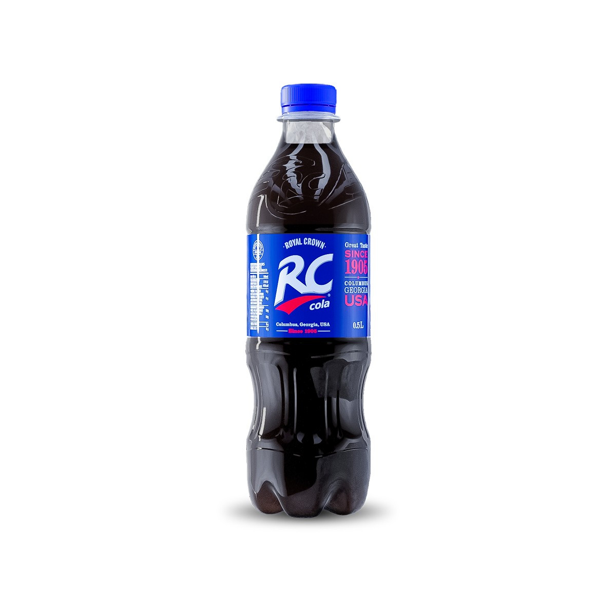 Pije e gazuar Rc cola 0.5L